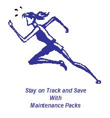 Accu-chek diabetic supplies runner advantage 100 strip maintenance pack